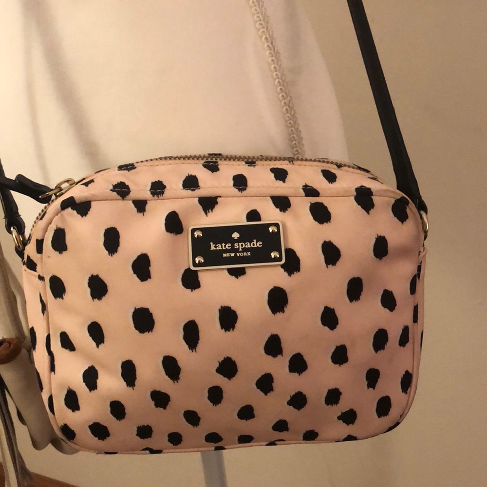 Kate Spade blush dot crossbody
